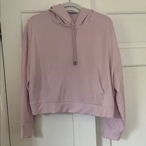 Athleta seasoft rib primrose pink hoodie